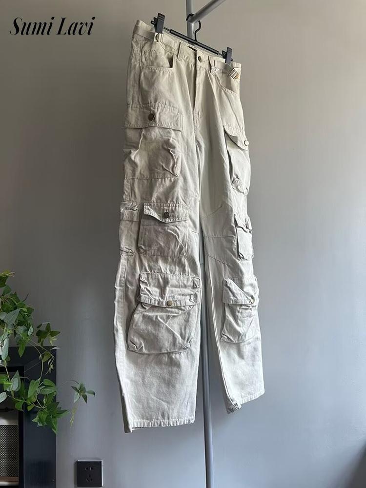 Men'S Accessories For Jeans - Trendy Mens Patchwork Denim Cargo Pants