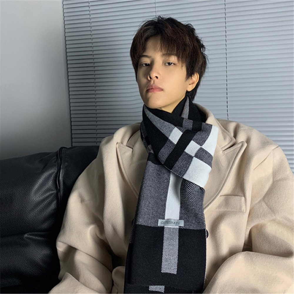 Men'S Accessories Clothing - Men's Winter Casual High Feeling Knitted