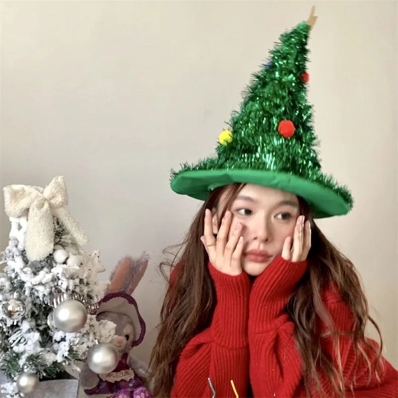 Men Accessories Photos - Christmas Hat with Small Tree Headband