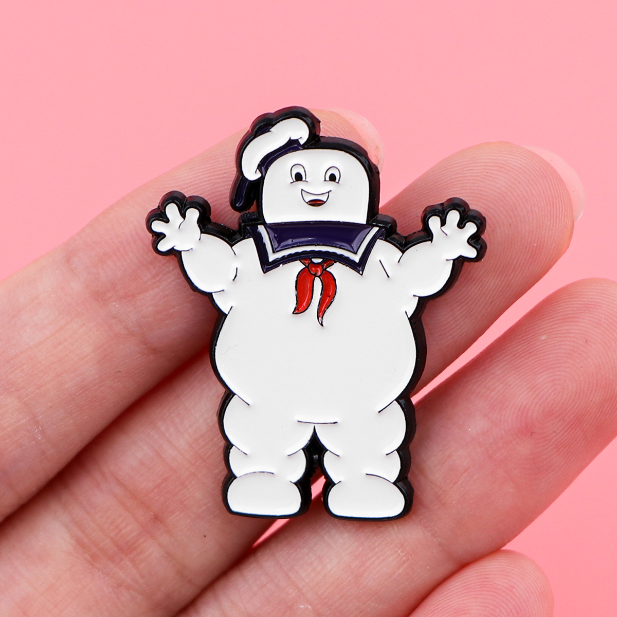 Vintage Movie Enamel Lapel Pin - Men Accessories Jewelry 评论和价格