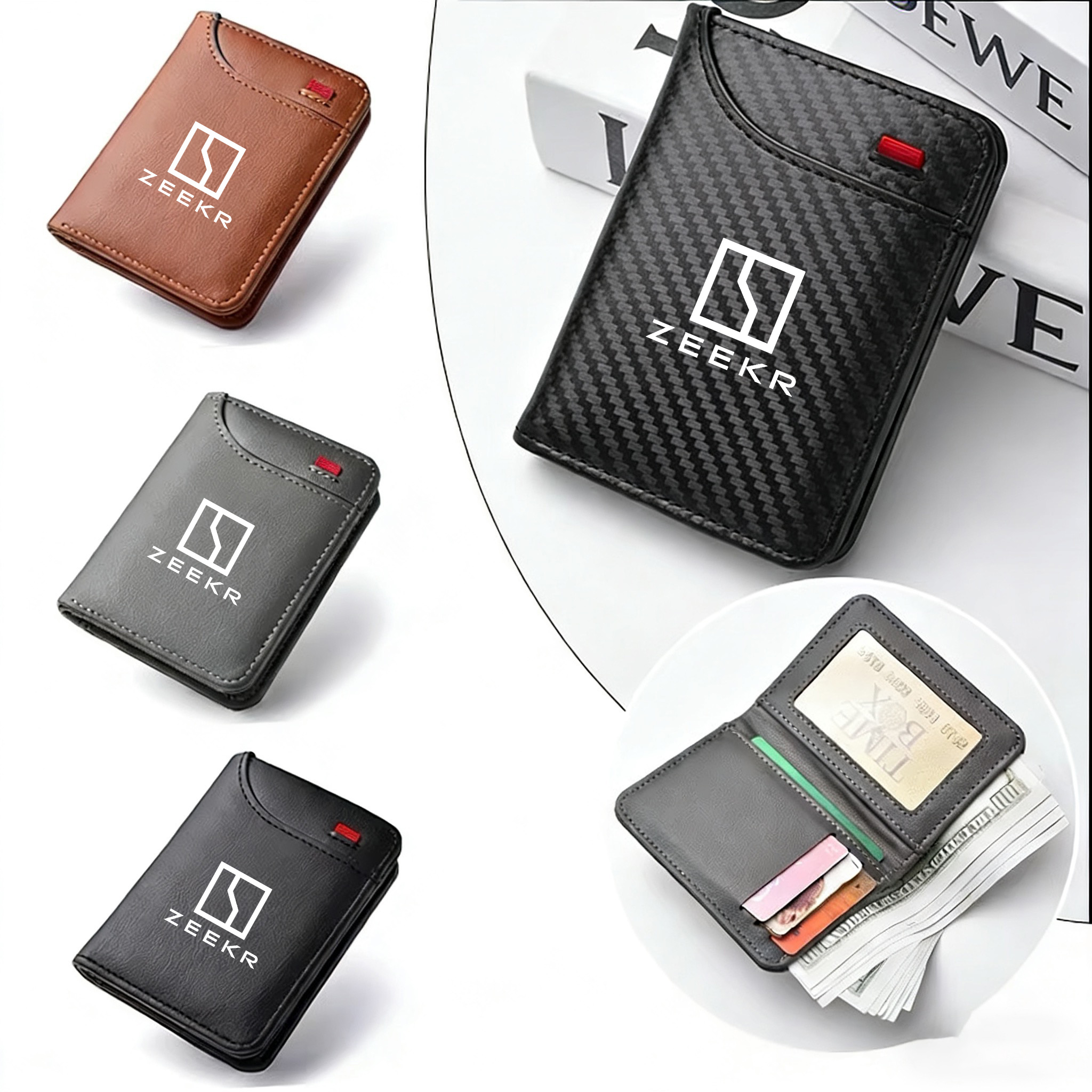 Leather Ultra-thin Mini PU Car - Men Accessories Box 评论和价格