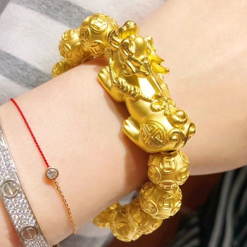 recommended Plated 100% Real G - Bead Bracelet Men 评论和价格