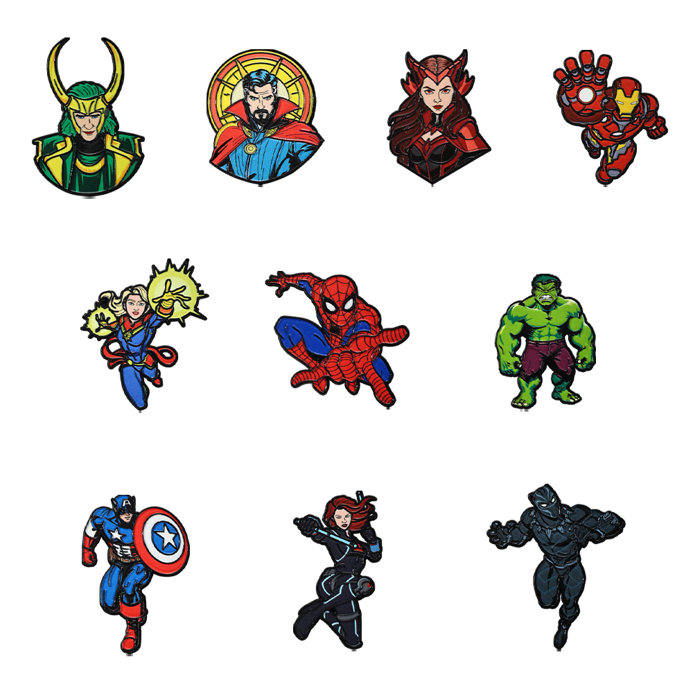 10pcs Marvel Avengers League P - Men'S Accessories Clothing 评论和价格