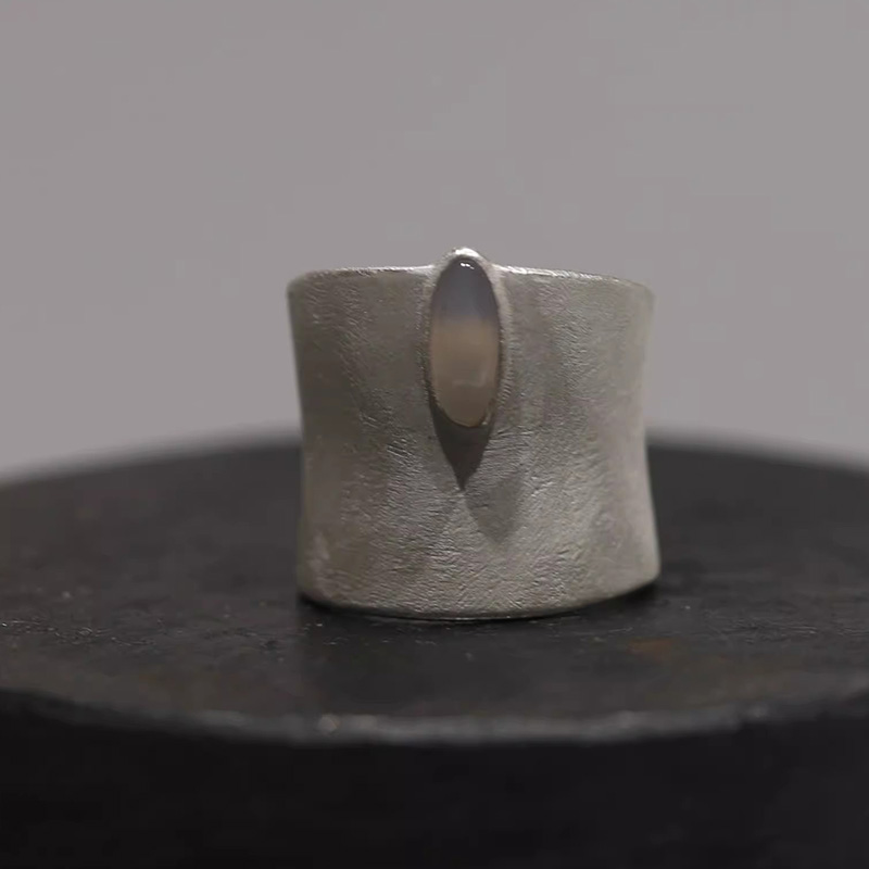 Artistic Wide Copper Cuff Ring - Men'S Accessories Hand Bands 评论和价格