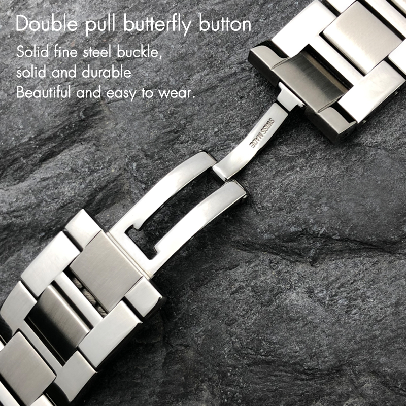 20mm Fine Stainless Steel High - Men'S Accessories Cartier 评论和价格