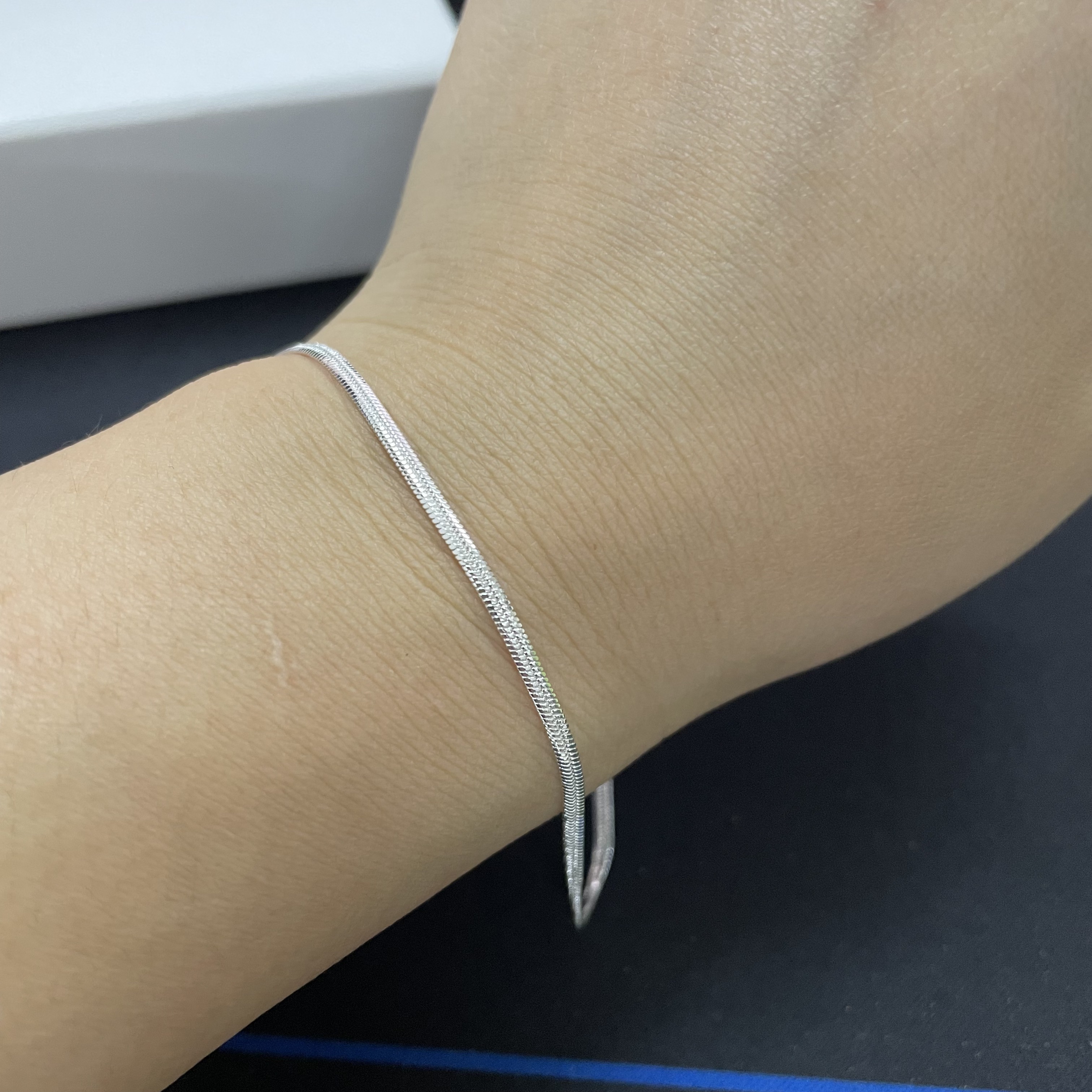 Andara 925 Sterling Silver Bra - Men Accessories Chain And Bracelet 评论和价格