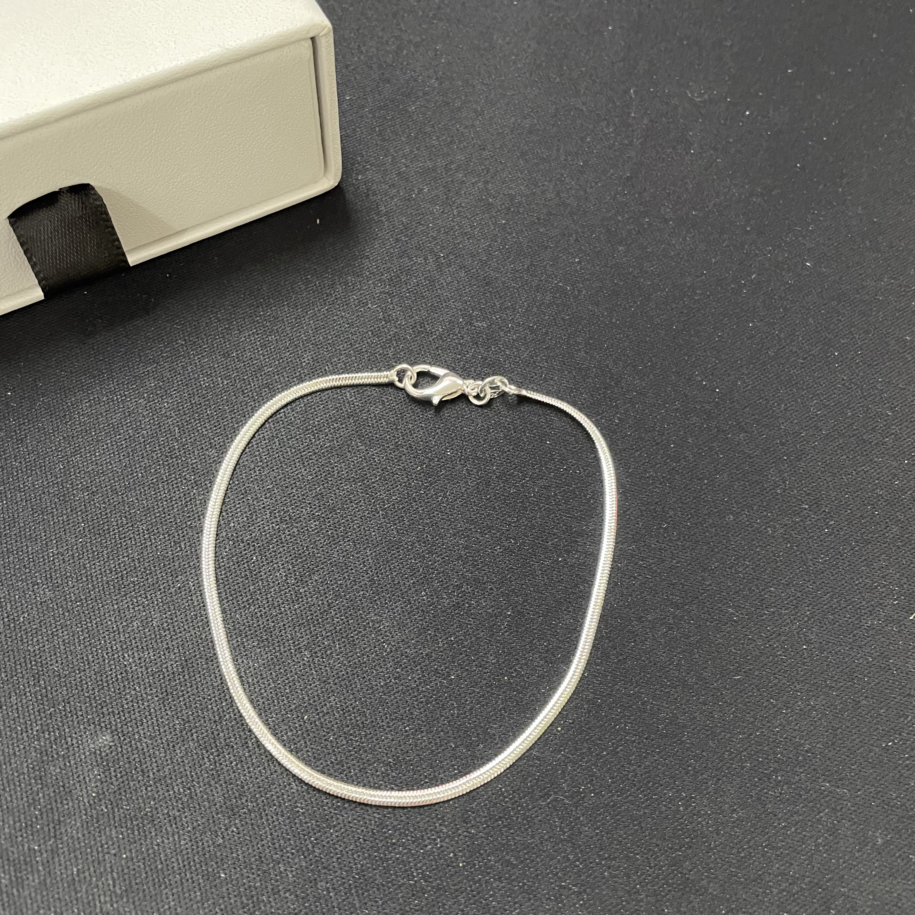 Andara 925 Sterling Silver Bra - Men Accessories Chain And Bracelet 评论和价格