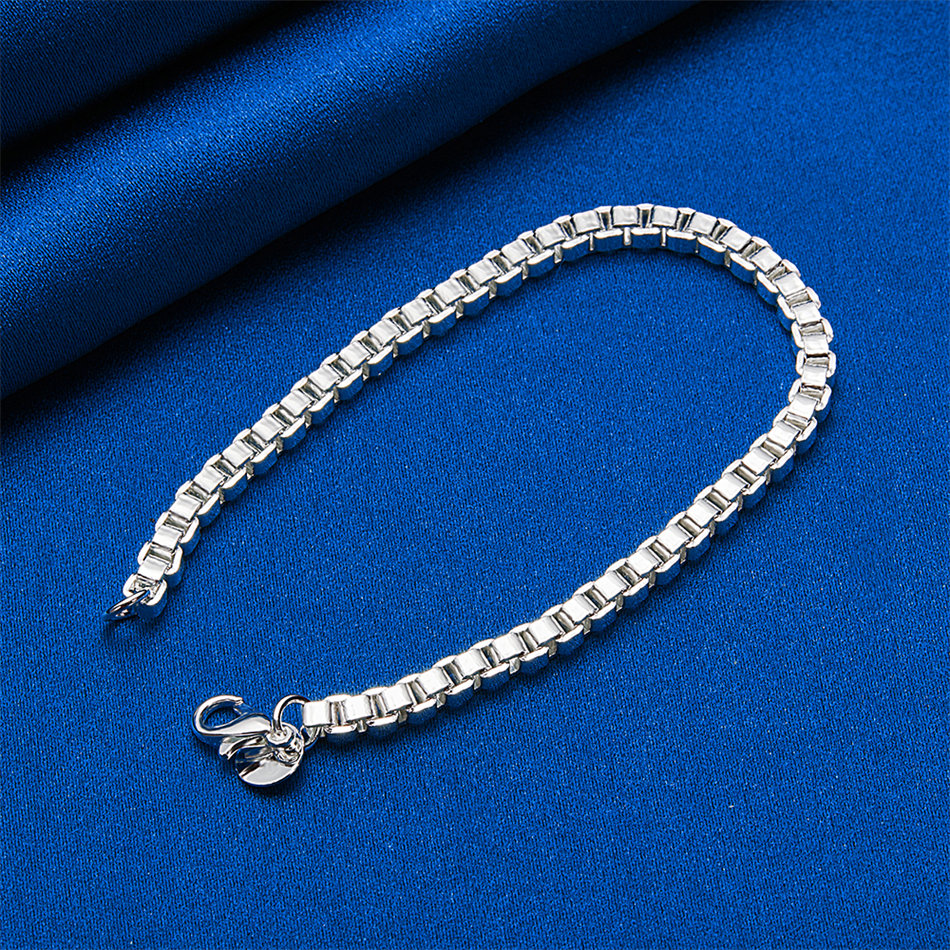925 sterling silver 8-inch exq - Men Accessories Chain And Bracelet 评论和价格