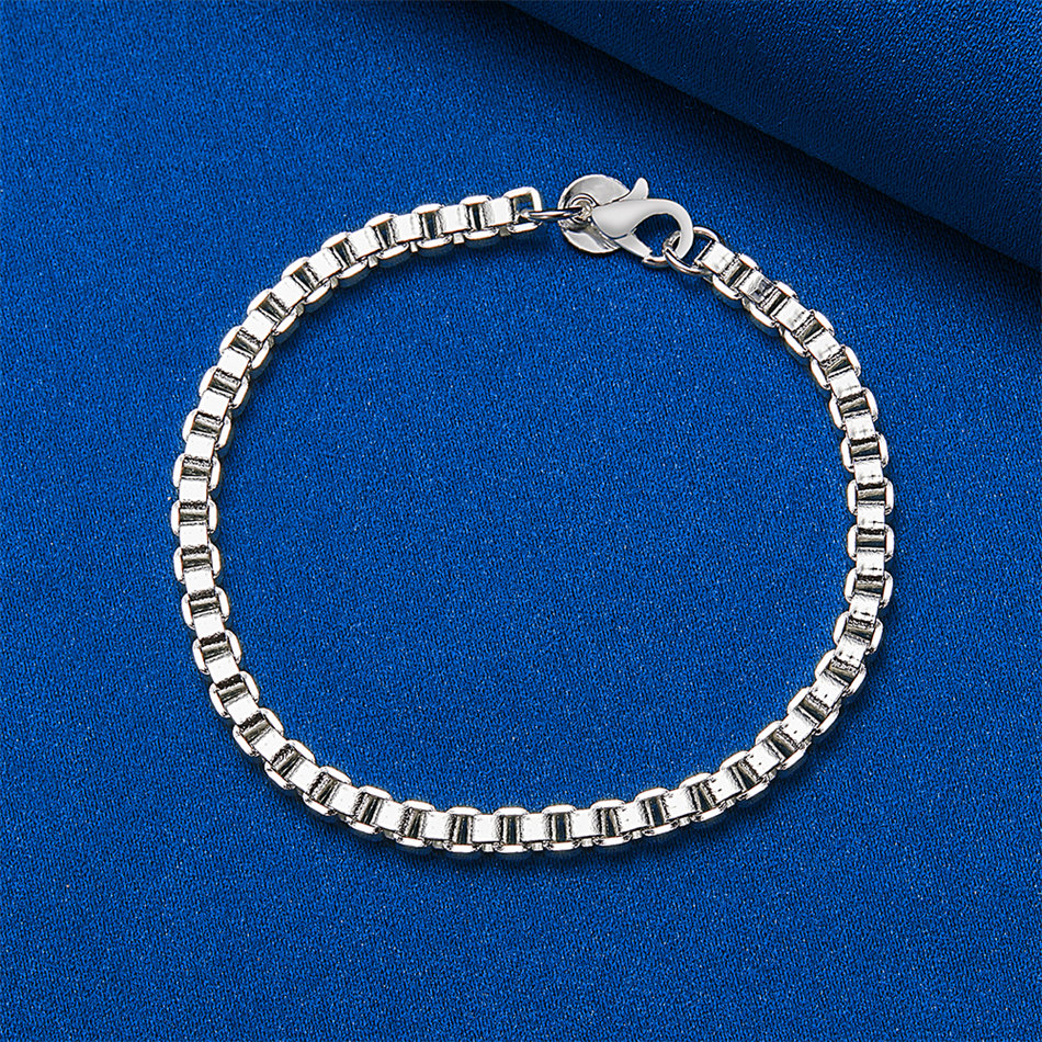 925 sterling silver 8-inch exq - Men Accessories Chain And Bracelet 评论和价格