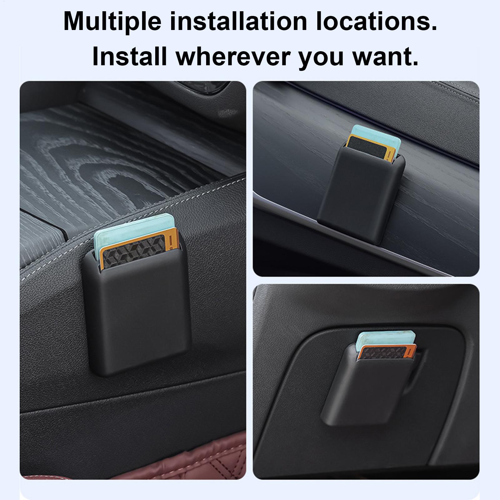 Car Card Organizer Adhesive In - Men Accessories Box 评论和价格
