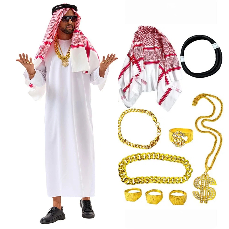 Arabic Costume Middle Eastern  - Men'S Accessories Clothing 评论和价格