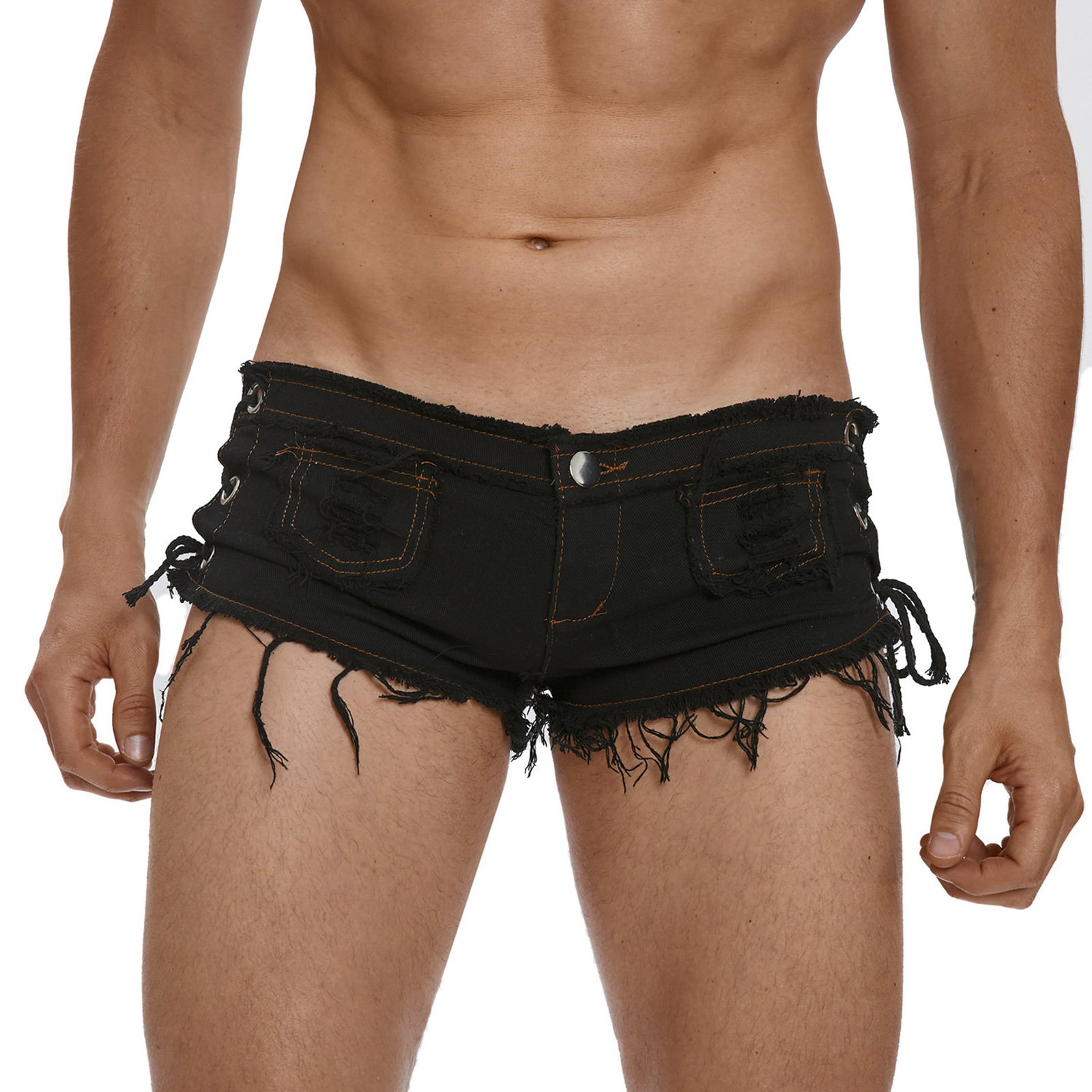 Mens Low Rise Extra Short Hot  - Men'S Accessories For Jeans 评论和价格
