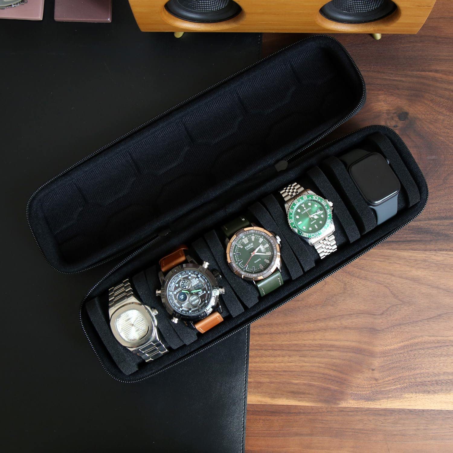 Watch Box Organizer For Men or - Men Accessories Box 评论和价格