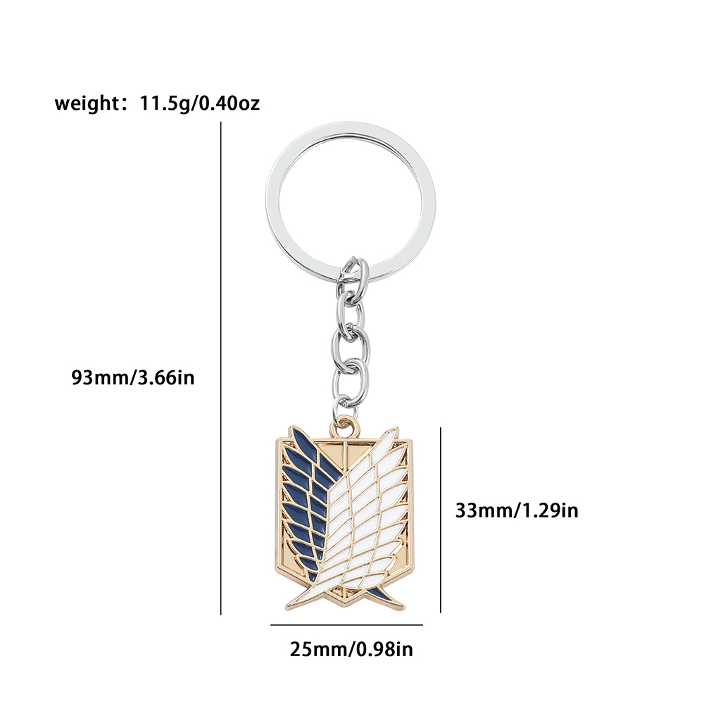 Anime Attack on Titan Enamel B - Men Accessories Jewelry 评论和价格