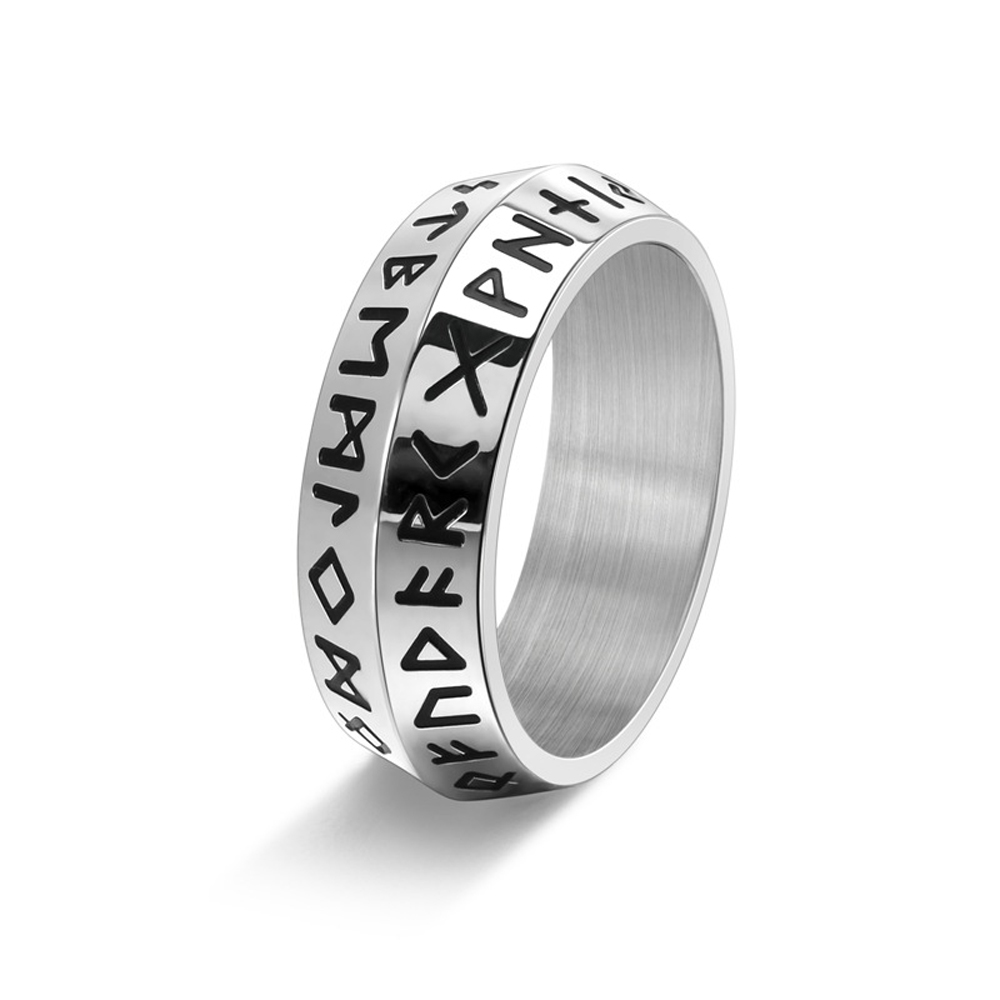 Double Bevel Edge Viking Ring  - Men'S Accessories Hand Bands 评论和价格