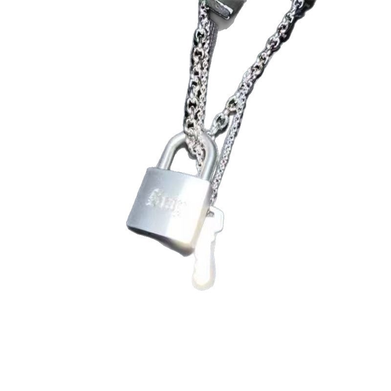 Ashionable Creative Metal Lock - Men Accessories Jewelry 评论和价格