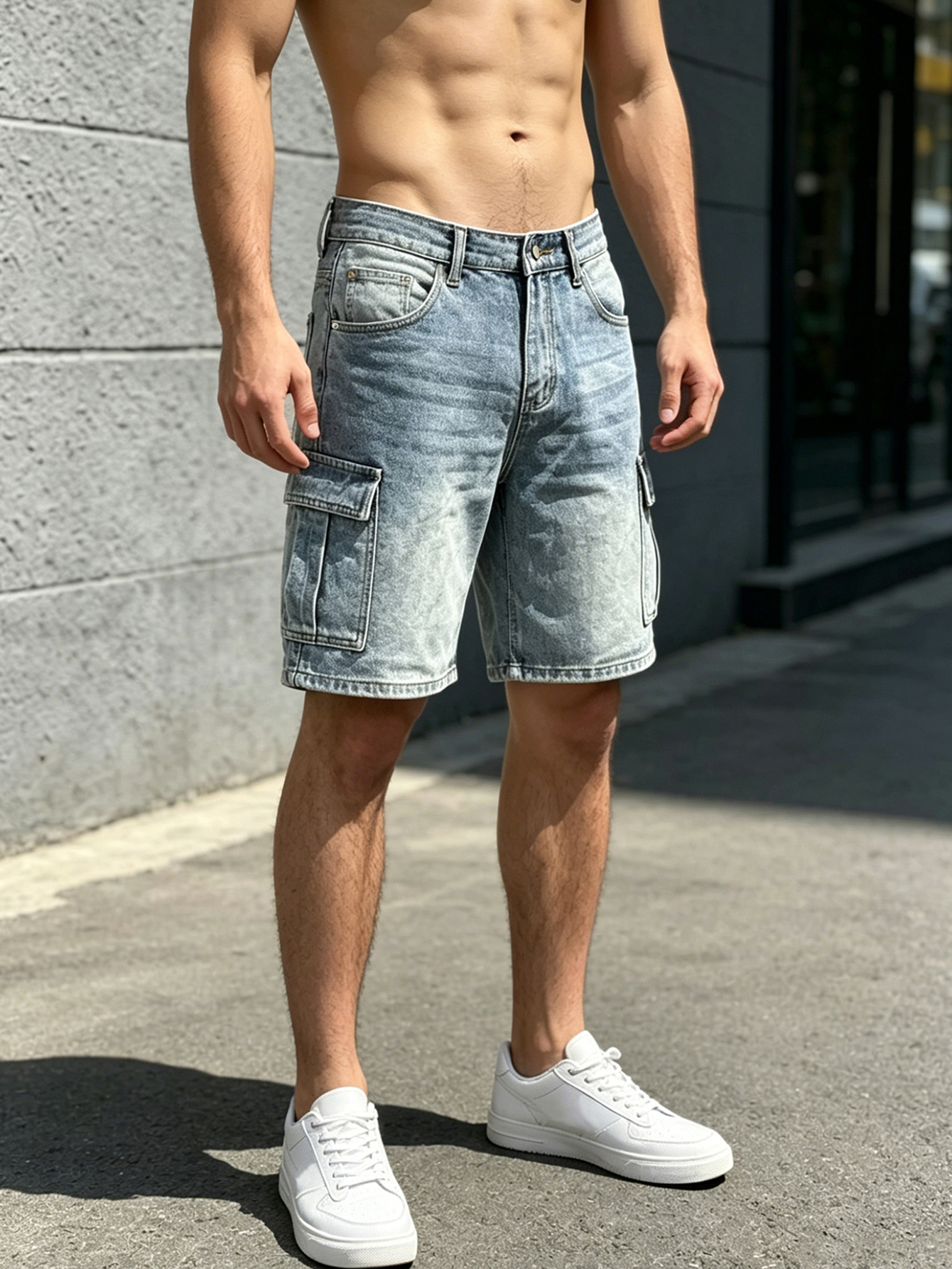 Men workwear Jeans Denim Pants - Men'S Accessories For Jeans 评论和价格