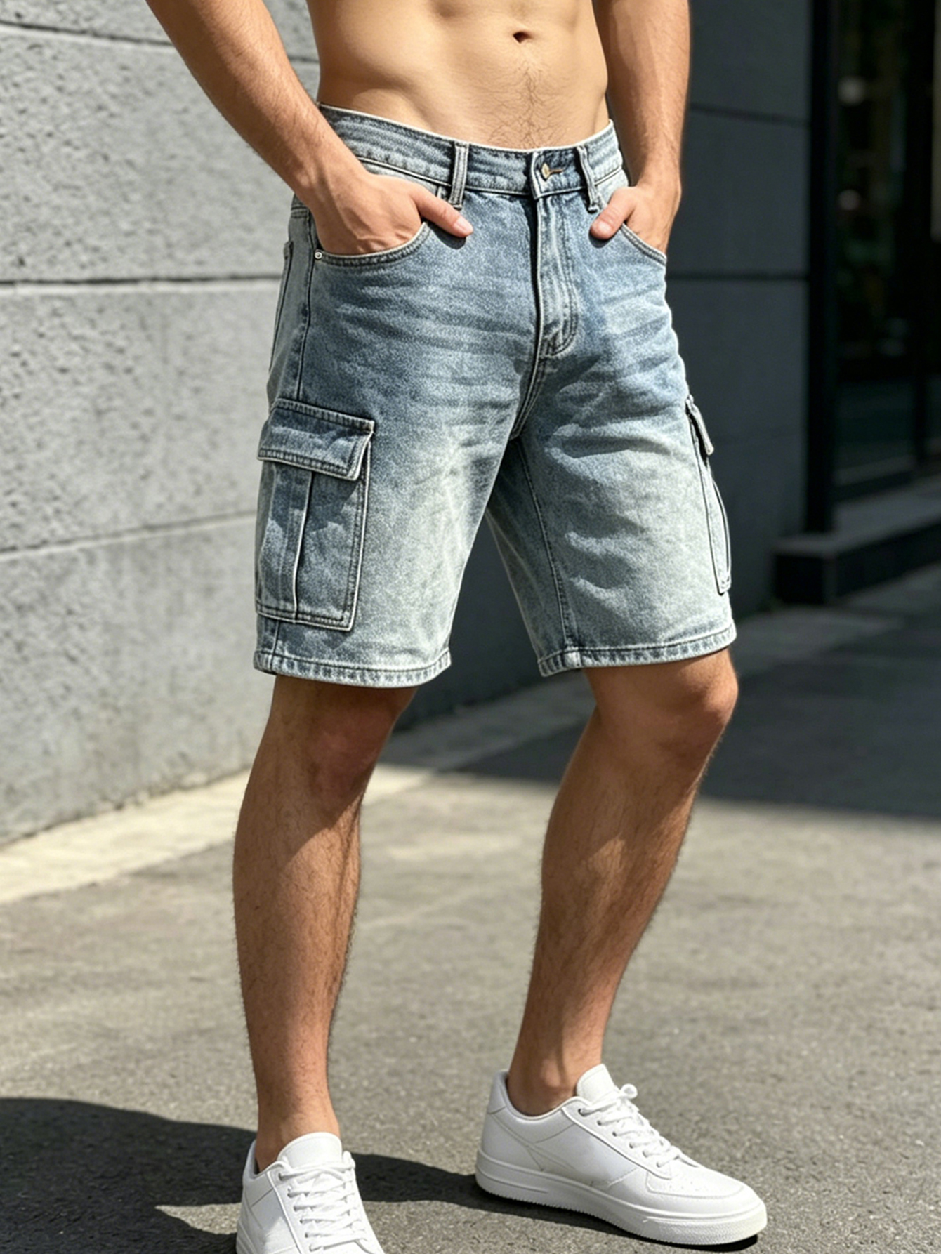 Men workwear Jeans Denim Pants - Men'S Accessories For Jeans 评论和价格