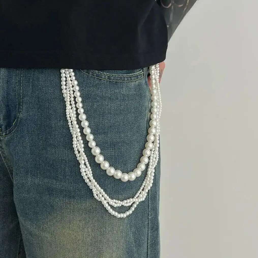 Lacteo Goth Multi Layer Imitat - Men'S Accessories For Jeans 评论和价格