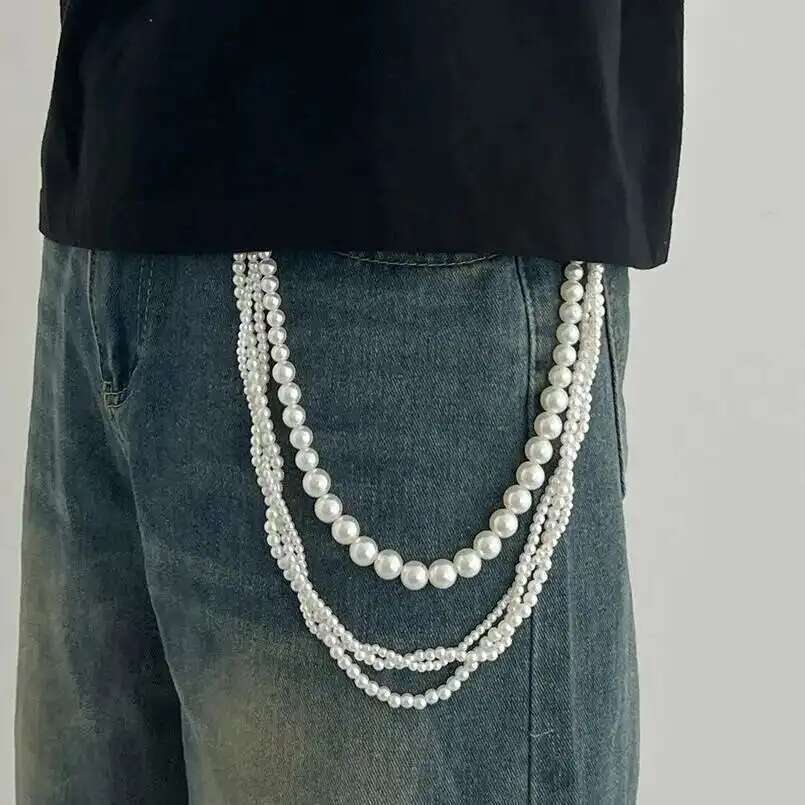 Lacteo Goth Multi Layer Imitat - Men'S Accessories For Jeans 评论和价格