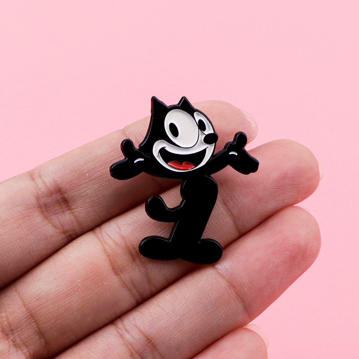 Cute Cartoon Animal Enamel Pin - Men Accessories Jewelry 评论和价格
