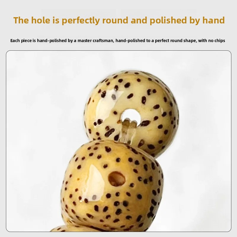 High Density Golden Seed Star  - Bead Bracelet Men 评论和价格