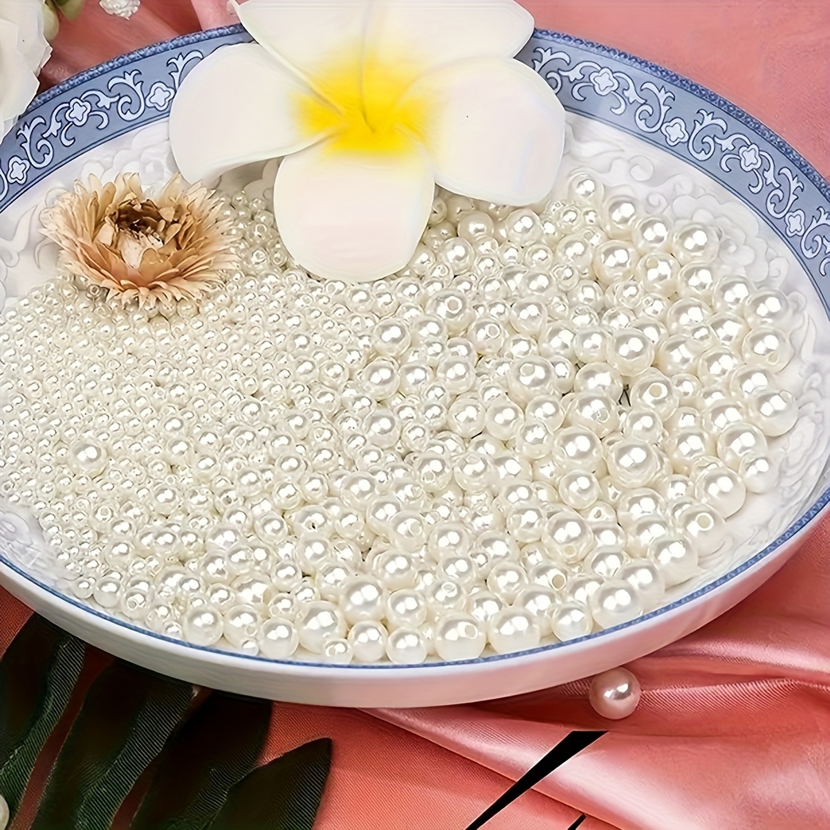 1388pcs 4/6/8/10mm  Black, whi - Bead Bracelet Men 评论和价格