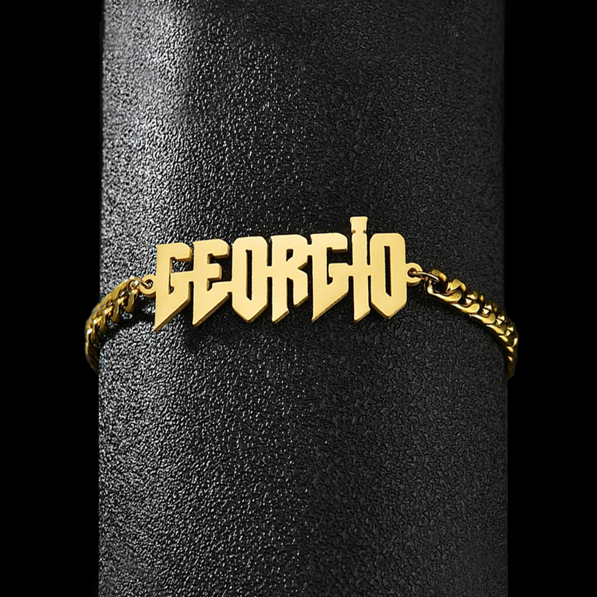 Custom Nameplate Bracelet For  - Men Accessories Chain And Bracelet 评论和价格