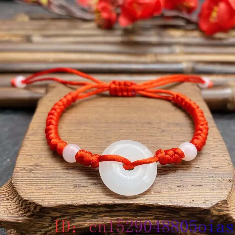 Real Jade Donut Bracelet Agate - Bead Bracelet Men 评论和价格
