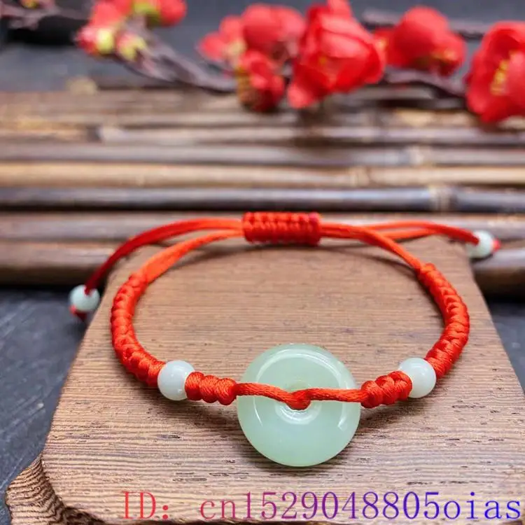 Real Jade Donut Bracelet Agate - Bead Bracelet Men 评论和价格