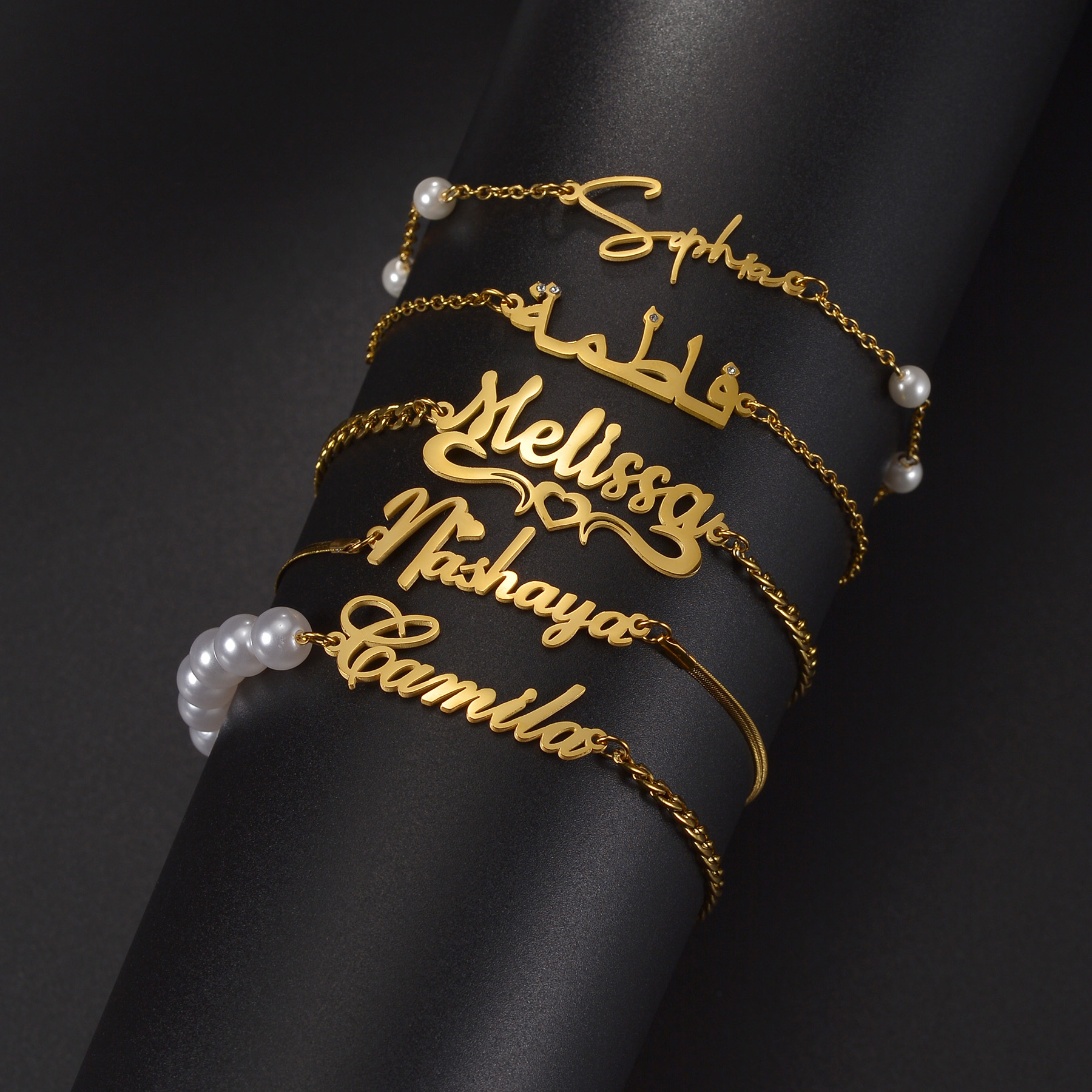Atoztide Custom Name Necklace  - Bead Bracelet Men 评论和价格
