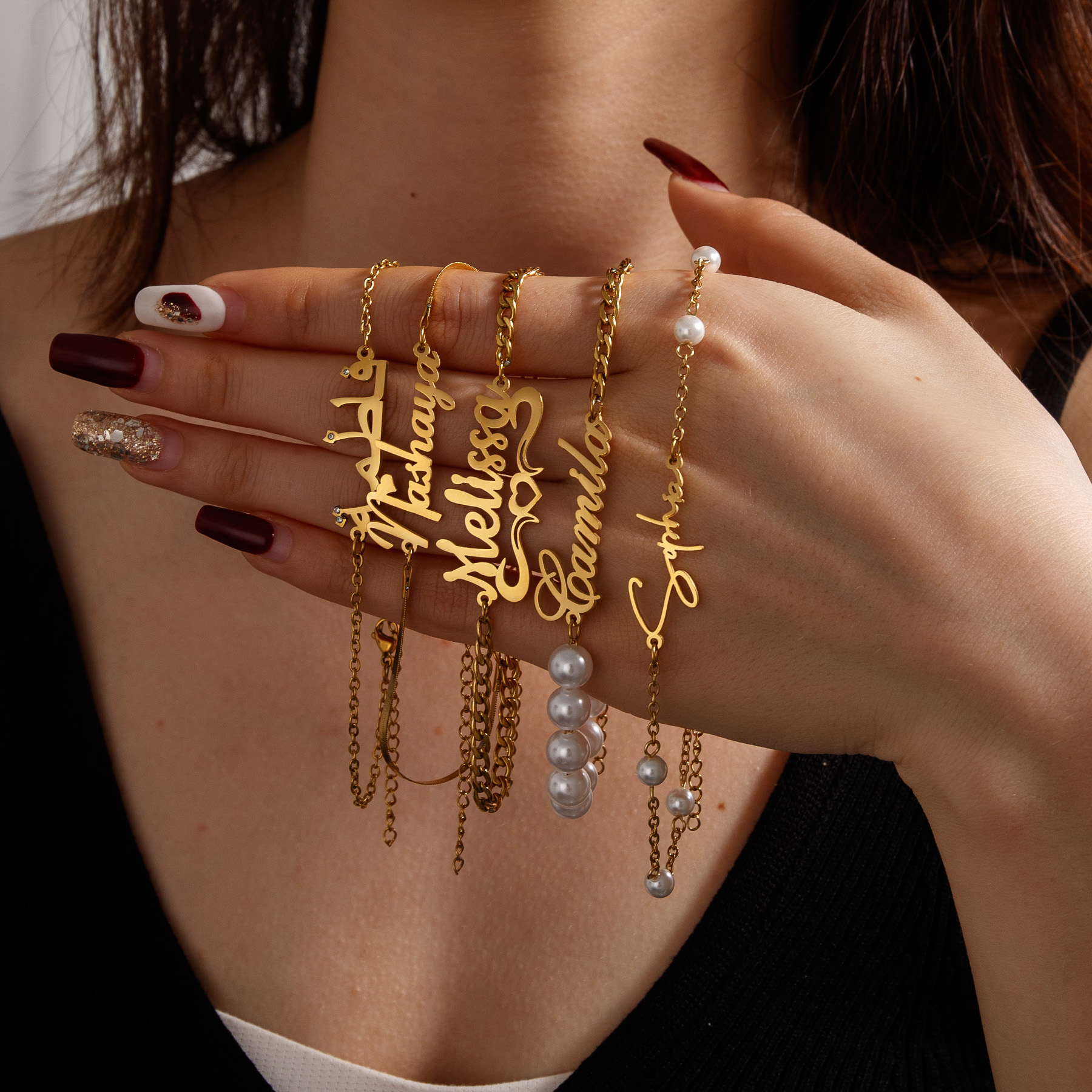 Atoztide Custom Name Necklace  - Bead Bracelet Men 评论和价格