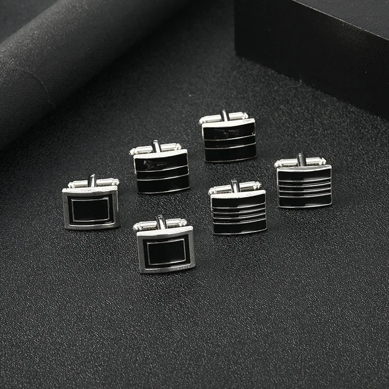High Quality French Square Cuf - Men Accessories Jewelry 评论和价格