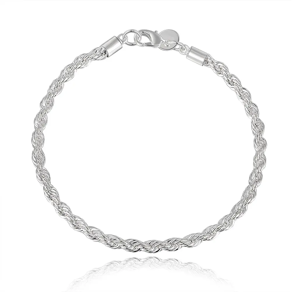Charm 925 sterling silver Acce - Men Accessories Chain And Bracelet 评论和价格
