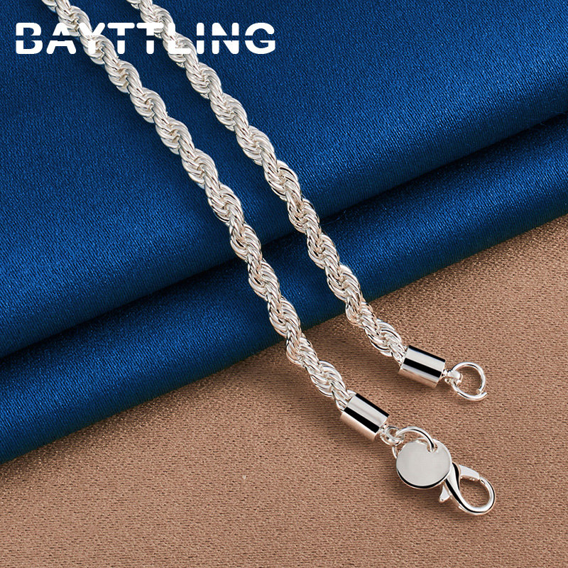 Charm 925 sterling silver Acce - Men Accessories Chain And Bracelet 评论和价格