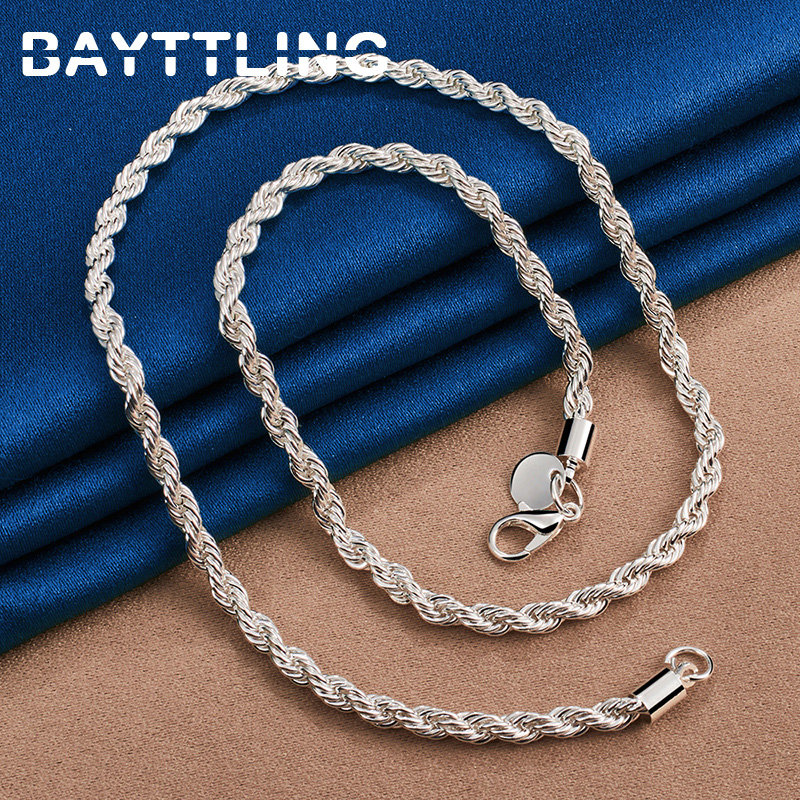 Charm 925 sterling silver Acce - Men Accessories Chain And Bracelet 评论和价格