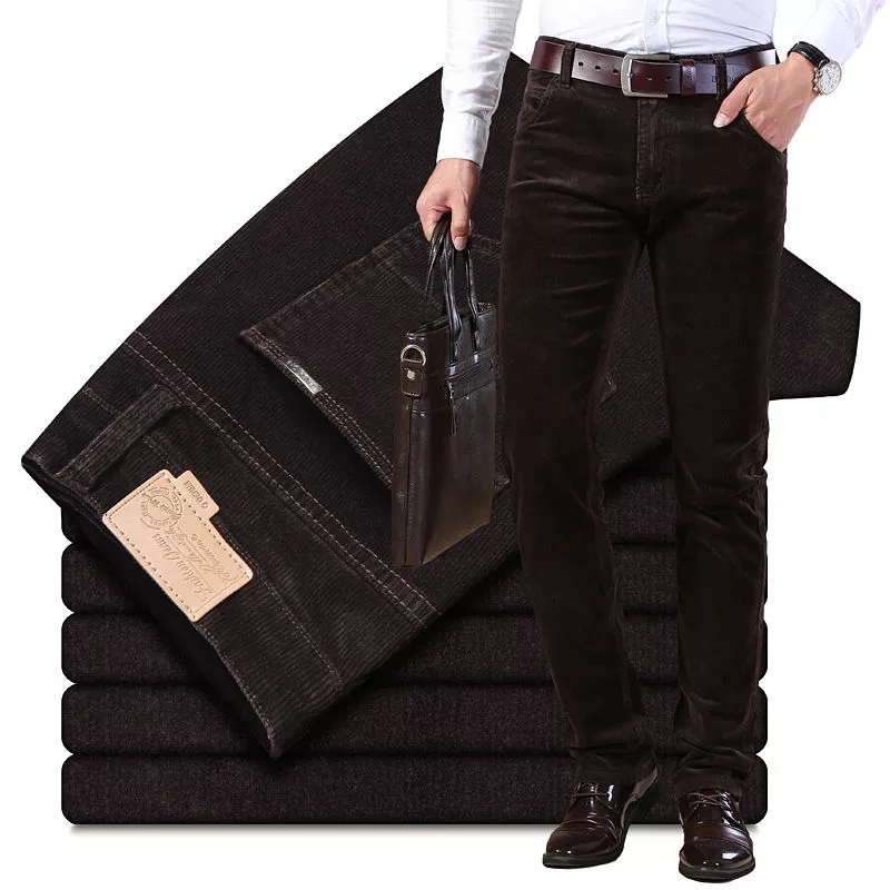 Autumn Winter Men`s Thick Warm - Men'S Accessories For Jeans 评论和价格