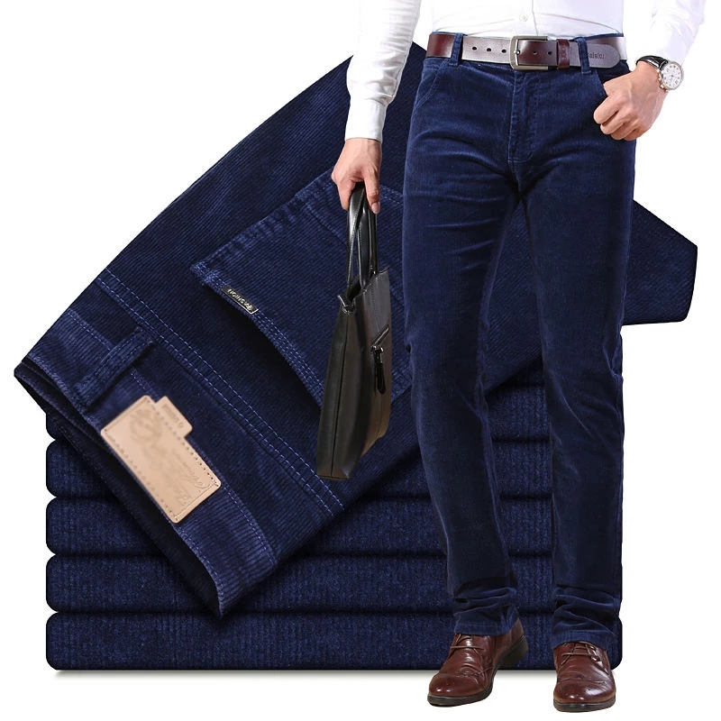 Autumn Winter Men`s Thick Warm - Men'S Accessories For Jeans 评论和价格