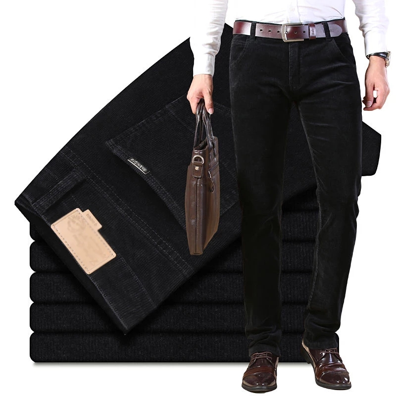 Autumn Winter Men`s Thick Warm - Men'S Accessories For Jeans 评论和价格